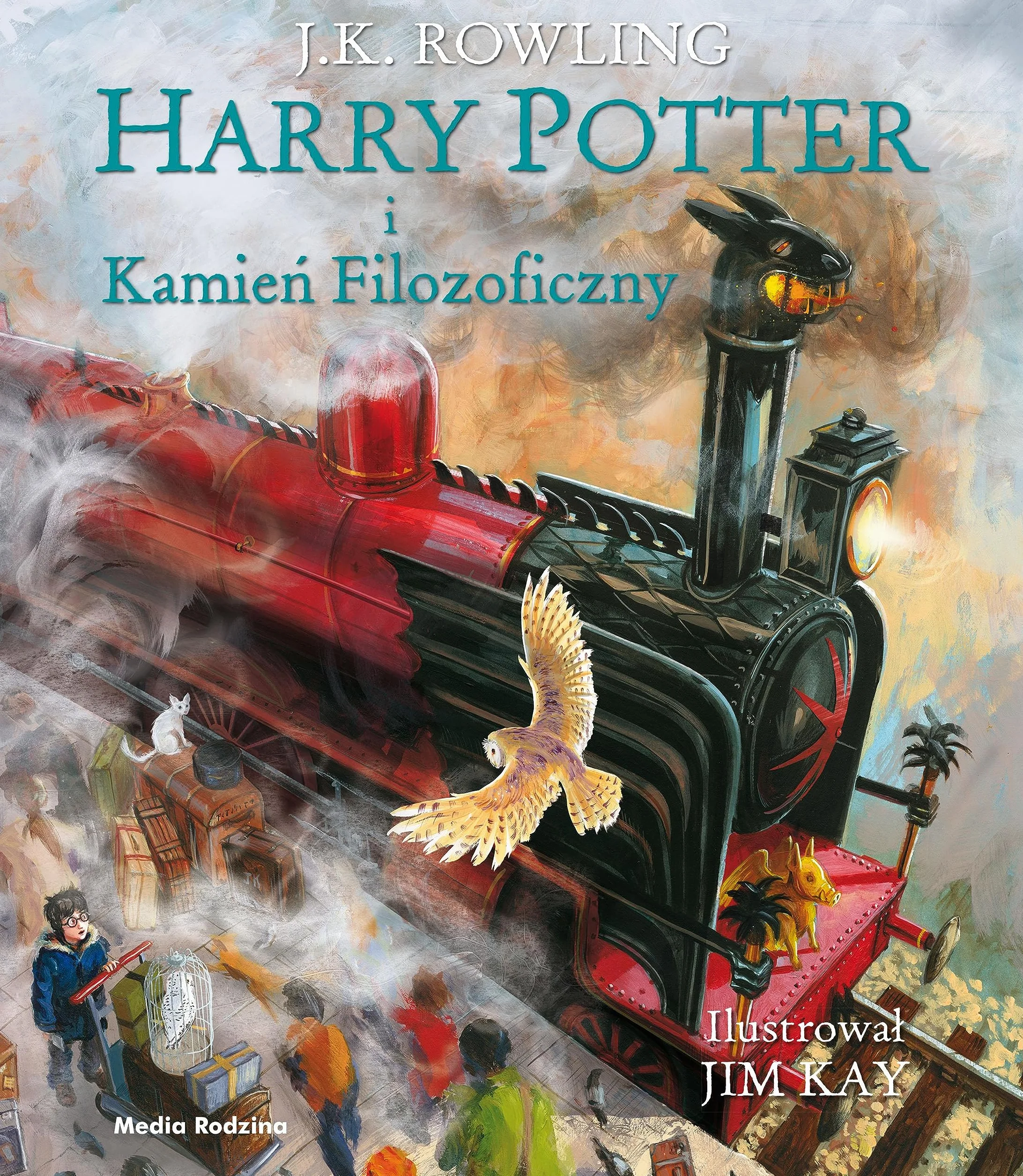 HARRY POTTER I KAMIEŃ FILOZOFICZNY ILUST NOWE WYD.