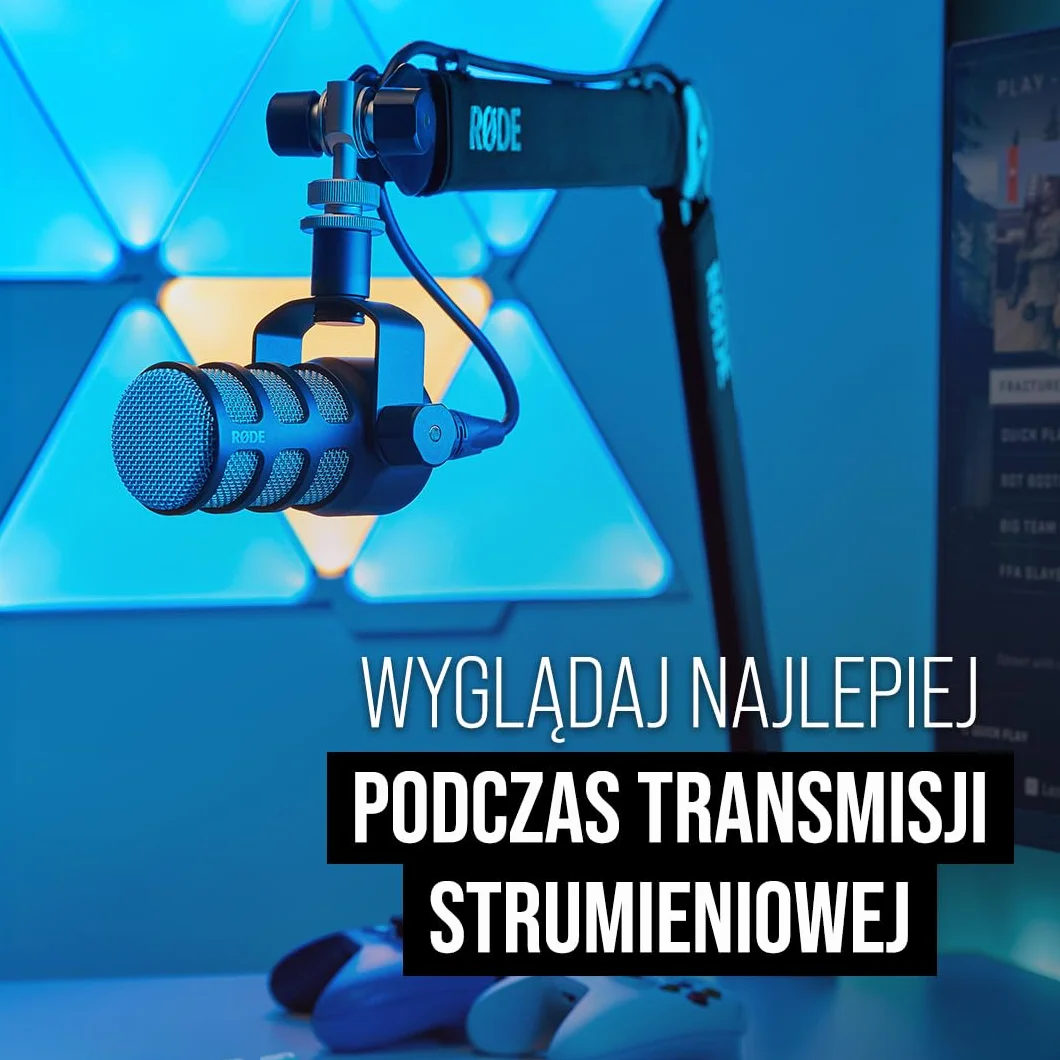 RØDE RØDE Podmic Mikrofon Dynamiczny, Czarny, L